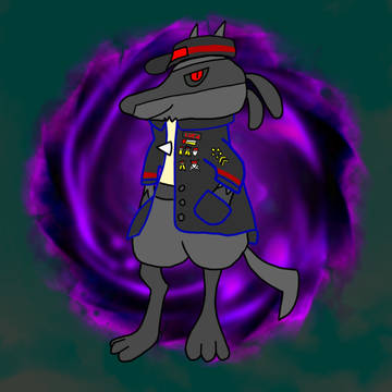 軍服　ダークルカリオ&キャラ設定