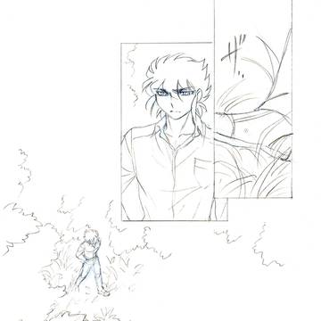 2020年3月22日無料配布本の下書き漫画