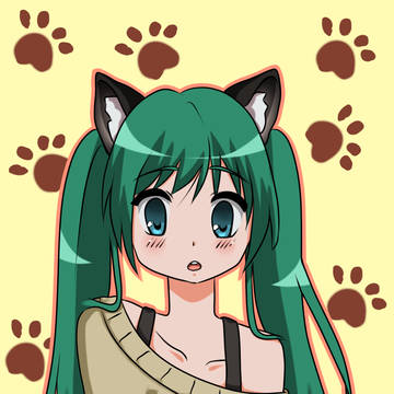 Hatsune Miku Neko