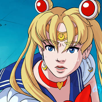Sailor Moon Redraw Meme