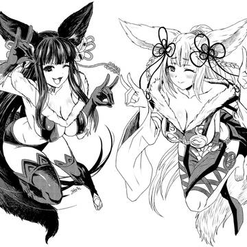[落書き]  ユエル & ソシエ