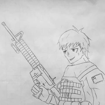 武装した森羅が描きたかった
