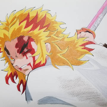 煉獄千寿郎模写