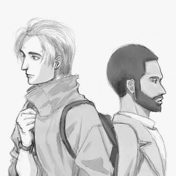テネット練習絵(ツイログ)