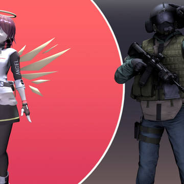 Exusiai and Jaeger