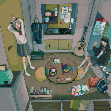 おはよう、寝坊だよ