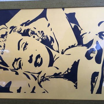 切り絵。