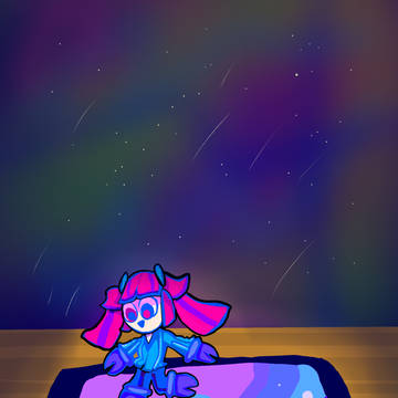 夜の海