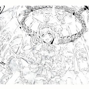 【切り絵】鷺沢文香【デレマス】