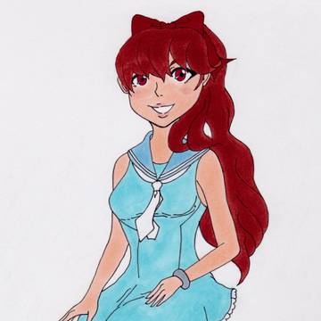 Kasumi cosplaying Rin
