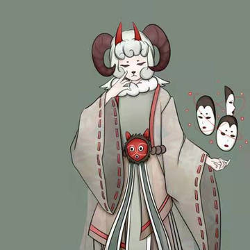 2020年10月画的小羊