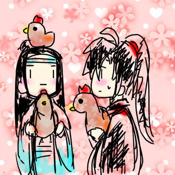 魔道祖師らくがき その2
