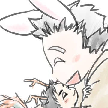 ぼくあか十二支パロ　卯ぼくとさんと辰葦くんの