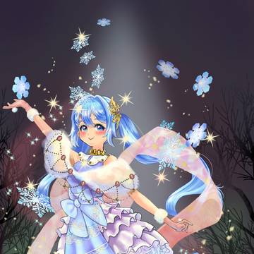 雪ミクちゃんのスケート