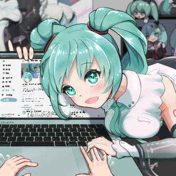 初音ミク「マスターミクの新しい曲そろそろできた～？」