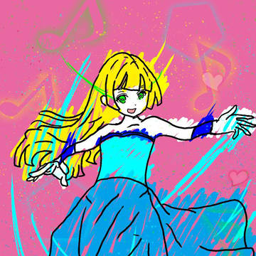 踊る少女
