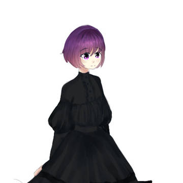 黒いドレス
