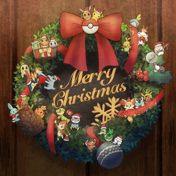 メリクリ御三家クリスマスリース