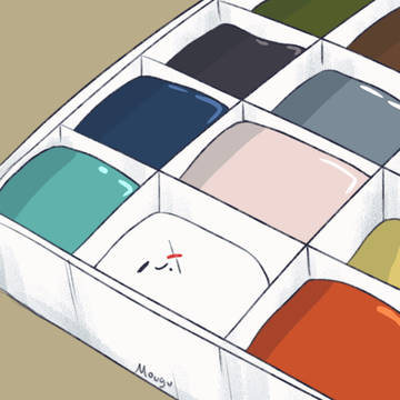 白颜料2