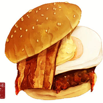テリマヨベーコンエッグバーガー