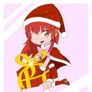 ラインちゃんから、メリークリスマス