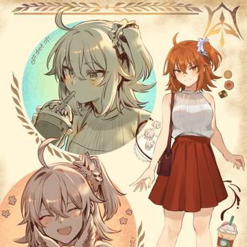 ファッションモデル「ぐだ子ちゃん」