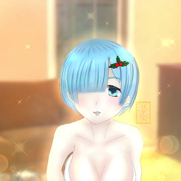 クリスマスの衣装でレム 🎄