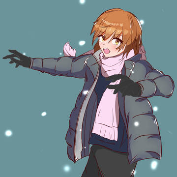 冬服な本田未央ちゃん