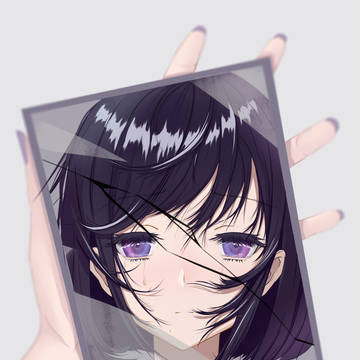 In the mirror I