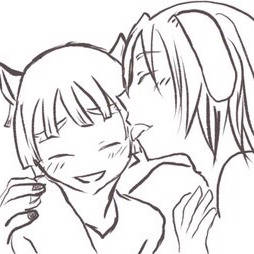 兎ずいさんとにゃん逸。