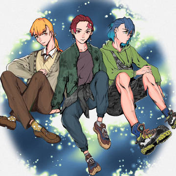 鬼滅男子