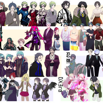 2019年TRPG立ち絵まとめ