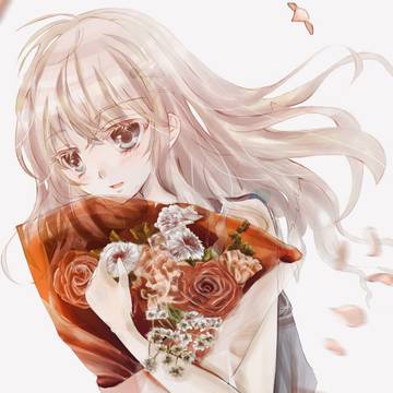 貰った花束