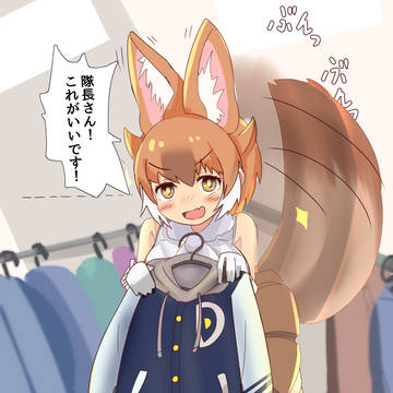 お洋服をねだるドールちゃん