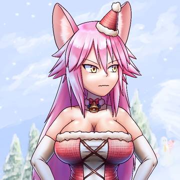 Festive Wolf