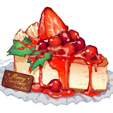 Trevor's Christmas Cheesecake