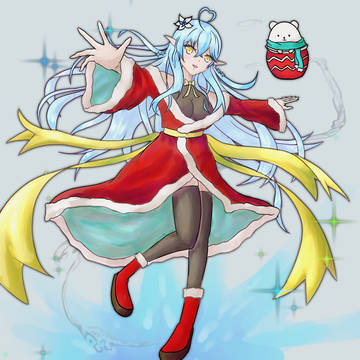クリスマス　サンタ　ラミィ