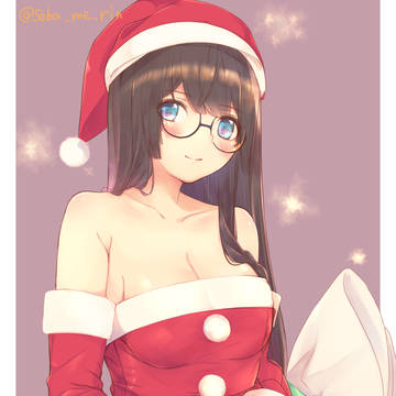【サンタコスプレ】クリスマス大淀