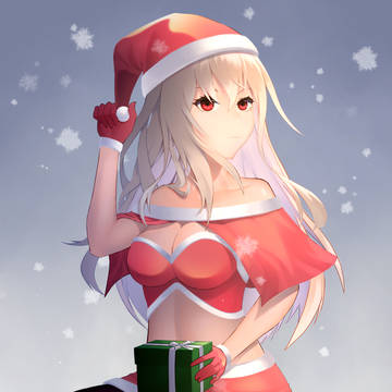 圣诞快乐🎄 明日方舟 斯卡蒂