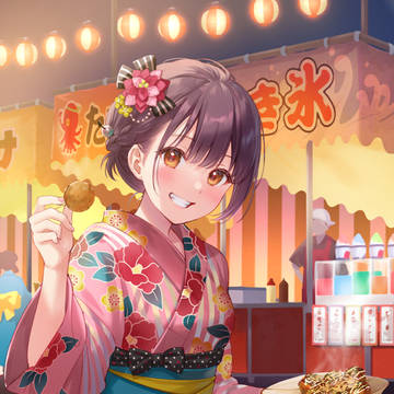 夏祭りの夜に