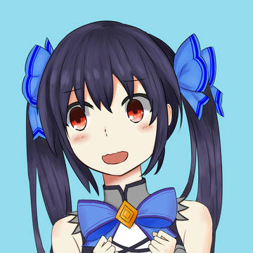 描いてみた121 超次元ゲイムネプテューヌ ノワール