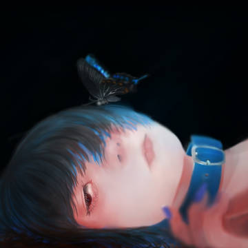 骸に烏が集る