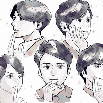 【嵐にしやがれ】一番カッコイイ角度の嵐／イラスト