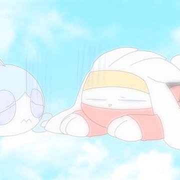 しょんぼりなラビちゃんとメソソ…