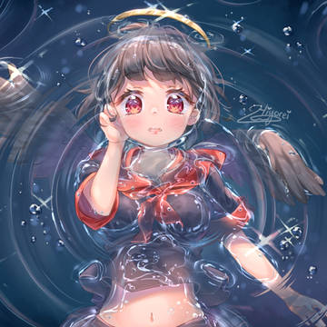 きらめく雨