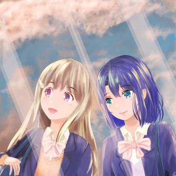 しまむら、髪の色が昔みたいだ