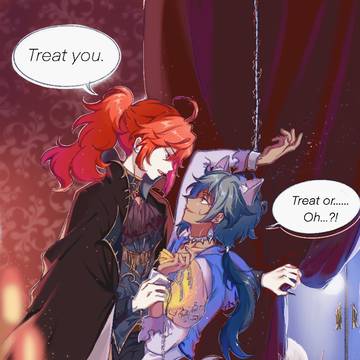 ヴァンパイアと狼男