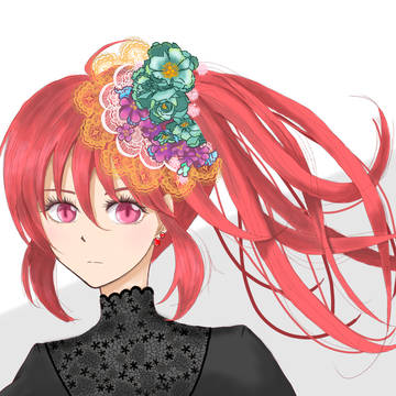 赤毛の女の子