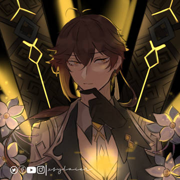 Happy Birthday Zhongli (late)