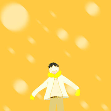 めっちゃ雪降ってる！！！！